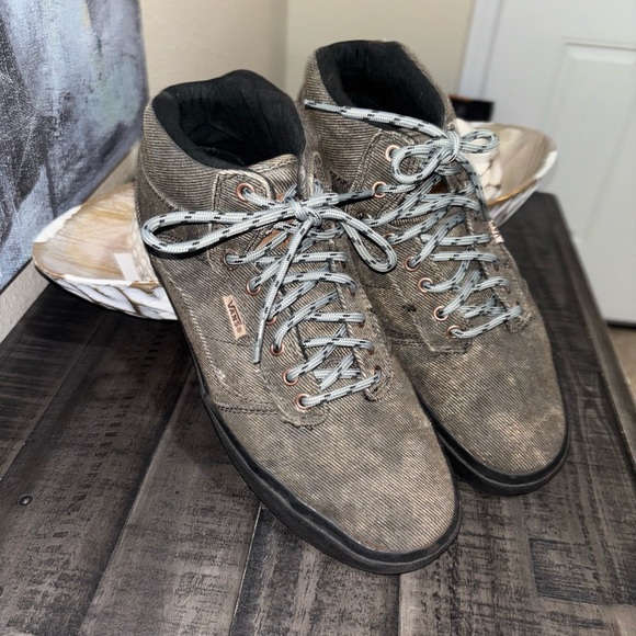 Vans Bedford Acid Denim Black Men's Skateboarding Shoes - Picture 10 of 12